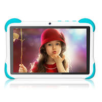 Nouvelle tablette éducative et de divertissement pour enfants, robuste, Android 14, 7 pouces, Octa Core, 4+64 Go, WiFi, avec batterie de 4000 mAh