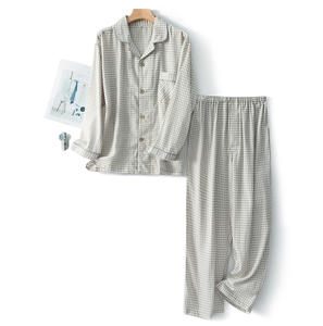 Échantillon gratuit de pyjamas en viscose de bambou pyjama <span class=keywords><strong>kimono</strong></span> ensemble de pyjamas courts - Product Image 2
