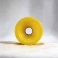 Roues à rebond élevé de couleur unie de 75mm pour planche de montagne longue planche de skate électrique