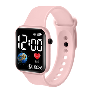 Reloj Deportivo Digital LED de Lujo con Diseño de Corazón y Cuadrado para Niños y Estudiantes, Modelo 2026 - Product Image 2