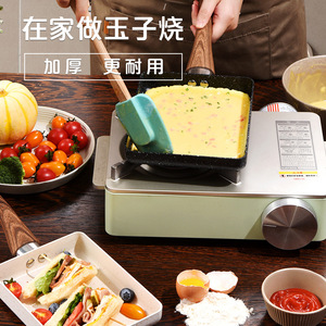 Square Non-Stick Egg Frying Pan Maifan Stone Mini Pan For Tamagoyaki Cooking - Product Image 5