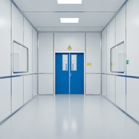 Joint d'étanchéité hygiénique pour porte de salle blanche, usage hospitalier, médical, scolaire, clinique, USI, laboratoire, OEM ODM, fini