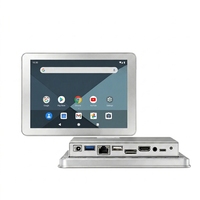 Panel PC Industrial Android con Pantalla Táctil, Computadora Todo en Uno RK3568 sin Ventilador, Montaje en Pared para Vending y Hogar Inteligente