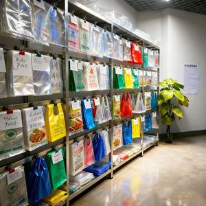 Biểu tượng tùy chỉnh Grip con dấu trong suốt nắp kéo PE Poly Túi rõ ràng tùy chỉnh Ziplock mang nhãn hiệu thu nhỏ túi - Product Image 5