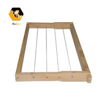 Imkereibedarf Langstroth / britischer / australischer Stil Tanne / Neuseelandische Kiefer tiefer Super-Bundholz-Bienenrahmen mit Draht