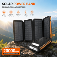 Panel Surya Fleksibel Efisiensi Tinggi Pengisi Daya Portabel USB DC untuk Ponsel Tablet PC Laptop Berkemah di Luar Ruangan
