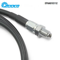 ADDCO pour 92-00 Honda Civic maître complet à ligne de câble d'embrayage cylindre esclave noir EPAA01G112
