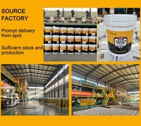 Peinture d'étanchéité d'asphalte écologique de haute qualité, anti-fuite, pour murs, sols, cuisines, salles de bain, salons, garantie 5 ans