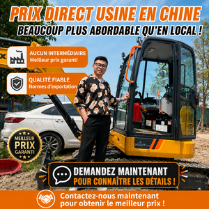 Offre Spéciale – Meilleur Prix – Mini-Excavatrice Compacte et Fiable Liugong 9027F – Direct Usine – Pour la France et les Territoires Outre-mer - Product Image 1