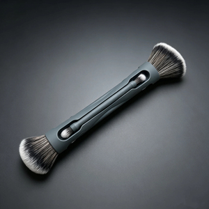 YRX - Juego de Brochas de Maquillaje Multifuncionales Portátiles 10 en 1, Brocha para Base de Maquillaje Plana y Angulada, para Maquillaje Líquido y en Crema - Product Image 6