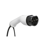 Nouveau IEC 62196 Type 2 AC 16A 32A monophasé triphasé 3.5kw 7kw 11KW 22kw 5M EV câble de charge pistolet pour côté voiture