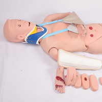 Maniquí de ciencia médica DARHMMY, modelo de entrenamiento de fijación de fractura de extremidades cerradas para enseñanza de primeros auxilios y operaciones prácticas
