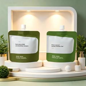 Pochette souple personnalisée imperméable avec bec verseur pour cosmétiques, réutilisable, pour crème pour les mains et gel douche, de Guangzhou - Product Image 2