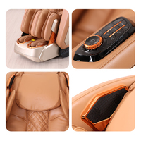 Fauteuil de massage corporel complet avec airbags pour les bras et les mains, zéro gravité, 4D, piste SL, chauffage