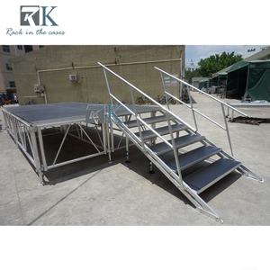 Ferias comerciales Escenario móvil desmontable de aluminio para suministro de eventos - Product Image 2