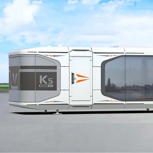 Nuova casa Mobile di lusso portatile espandibile Mobile per il massaggio del caffè per le vacanze Hotel, nuova cabina spaziale innovativa - Product Image 2