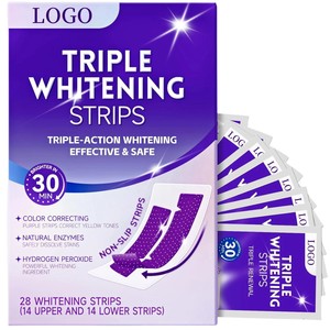 Bandes blanchissantes pour les dents Medical Codes, peroxyde d'hydrogène violet, blanchiment en profondeur pour adultes - Product Image 2
