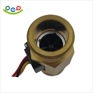 Độ chính xác cao G1/2 G3/4 inch dòng Turbine mét cảm biến thép không gỉ <span class=keywords><strong>Brass</strong></span> loại mức chất lỏng lưu lượng kế tốc độ dòng chảy - Product Image 3