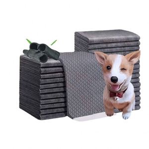 Puppy Training Absorbent Pet Pad 5 Layers <b>Bamboo</b> Charcoal Dog Urine Pad - Product Image 1