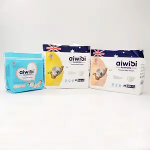 澳大利亚aiwibi品牌OEM尿裤定制新生儿生态一次性婴儿纸尿裤