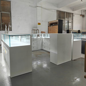 Vitrine de présentation de montres et de bijoux en acier inoxydable doré moderne, fabrication SUNDO, vente en gros, logo personnalisé pour boutique - Product Image 3