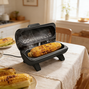 Appareil à maïs grillé et patate douce cuit au four en céramique, édition limitée Festival, avec plaques de cuisson personnalisées, électrique, sans fumée - Product Image 2