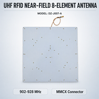 Antenne RFID UHF à polarisation circulaire 0dBi, gain RFID 902-928 MHz, antenne de lecteur DZ-J007-A