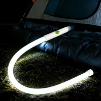 Lampe torche LED flexible rechargeable par USB, 73 cm, portable, 800 lumens, pour réparation automobile, avec base magnétique