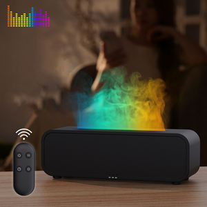 Difusor de Aromaterapia con Llama Simulada, Luz de 7 Colores, Silencioso, Protección de Apagado Automático, Humidificación Rápida, Puede Agregar Aceite Esencial - Product Image 1