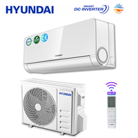 Climatiseur mural split HYUNDAI 12000 BTU avec télécommande, réfrigérant R32, usage domestique, économie d'énergie