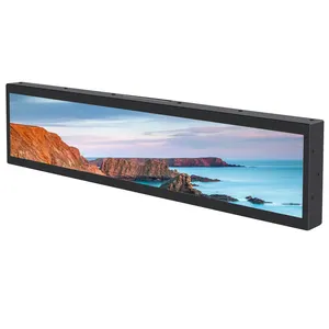 Poling Cảm Ứng Siêu Thị Kệ Oem Siêu Rộng 23 Inch Kệ Cạnh Căng Lcd Bar Hiển Thị