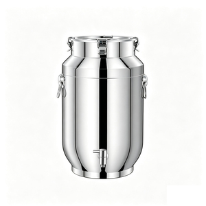 Contenitore Sigillato per Olio <span class=keywords><strong>in</strong></span> Acciaio Inox SUS 304 <span class=keywords><strong>di</strong></span> Grado Alimentare con Rubinetto - Product Image 5