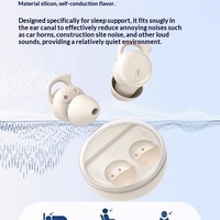 Écouteurs intra-auriculaires mini invisibles 5.3 sans fil pour dormeurs latéraux, avec suppression du bruit