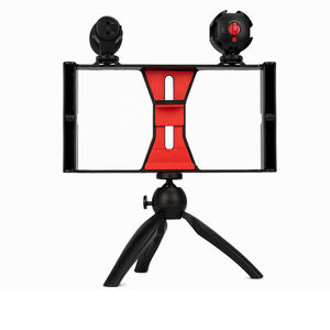 Estabilizador de video para teléfono de plástico flexible Grip Vlogging Cage con zapata fría para Film Maker y Video <span class=keywords><strong>Grapher</strong></span> - Product Image 1