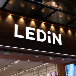 Tablero de letras con luces LED, letreros de nombre comercial para puertas de oficina, letreros de letras de canal 3D, letrero electrónico led - Product Image 3