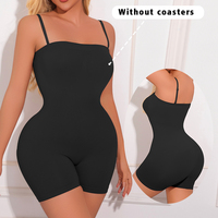 Body gainant amincissant sans coutures pour femme, effet ventre plat et remonte-fesses, sans coussinets, confortable et invisible, idéal pour l'été et le fitness