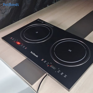 Cocina combinada portátil Highlight Cooktop Pulido <span class=keywords><strong>2</strong></span> quemadores Control táctil - Product Image 2