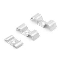 Collier de serrage double en acier inoxydable pour instruments, câbles, tubes, conduites de gaz