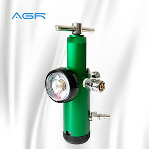 Regulador de Oxígeno Portátil Ajustable de 0-15L con Conexión de Tipo Clic G5/8 CGA540, Regulador de Oxígeno Médico - Product Image 2