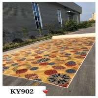 Tapis modernes doux et abordables pour la décoration murale complète de la pièce, design moderne en stock pour restaurants et salles.