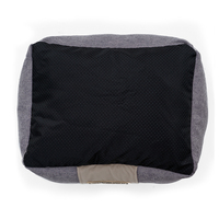 Cama de Lujo Personalizada para Perros con Patrón Sólido, Ecológica, Antideslizante, de Tela Suave, Colchón Jumbo Tipo Sofá, Empacada en Caja, Portátil, para Todas las Estaciones