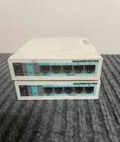 Routeur sans fil Mikrotik RB951G-2HND 5x Gigabit Ethernet 2,4 GHz 300 Mbps WiFi USB 1 600 MHz CPU 128 Mo RAM RouterOS pour SOHO