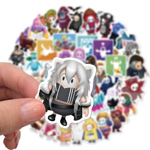 50 pièces parodie drôle automne gars nouveau <span class=keywords><strong>jeu</strong></span> autocollant étiquette pour garçon enfants Promotion cadeau bricolage ordinateur portable bagages bricolage autocollants - Product Image 3