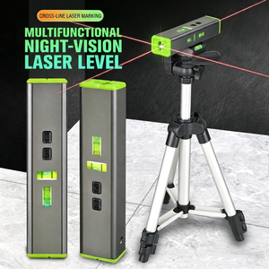 <b>Laser</b> <b>Level</b> Green 520Nm Cross Line Industrial Grade With Tripod For Engineering Measurement - Product Image 1