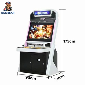 Máquina de Juegos Arcade Dile Bear de 32 Pulgadas HD LCD con Dos Jugadores, Gabinete Metálico, KOF Boxing, Aceptador de Billetes ICT, Funcionamiento con Monedas - Product Image 2