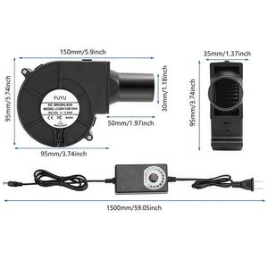 Direkt ab Werk Hochdruck 9733 Altölbrenner Gebläse DC 12V 2,94A 3,6A 6A Zentrifugalgebläse - Product Image 5