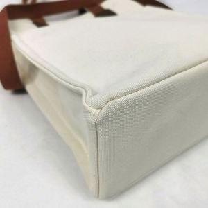 Bolsa de Compras de Lona Resistente con Logotipo Personalizado, Diseño Moderno, Opción de Dos Piezas, Tipo Bandolera, para Mujer - Product Image 4