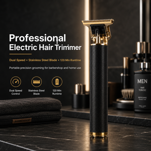 <span class=keywords><strong>Tondeuse</strong></span> à cheveux professionnelle sans fil à lame en T, double vitesse 7000 tr/min, rechargeable par USB, <span class=keywords><strong>tondeuse</strong></span> à barbe, <span class=keywords><strong>tondeuse</strong></span> de barbier, autonomie de 120 minutes - Product Image 2