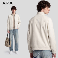 Blouson Bomber Réversible Homme Col Montant OEM ODM Style Streetwear Américain avec Cordon de Serrage à l'Ourlet Coupe-Vent