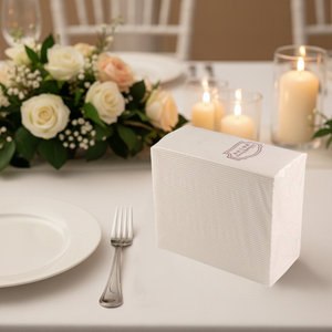 Serviettes de table jetables personnalisées en <span class=keywords><strong>papier</strong></span> effet lin, serviettes pour invités douces et absorbantes, serviettes en <span class=keywords><strong>papier</strong></span> pour salle à manger et restaurant - Product Image 1